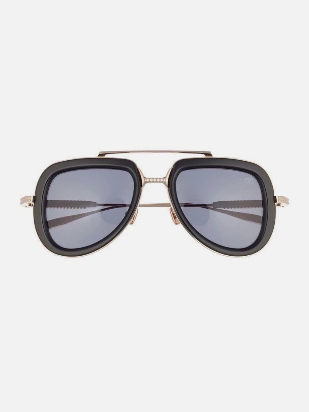 Valentino 50mm Aviator Sunglasses